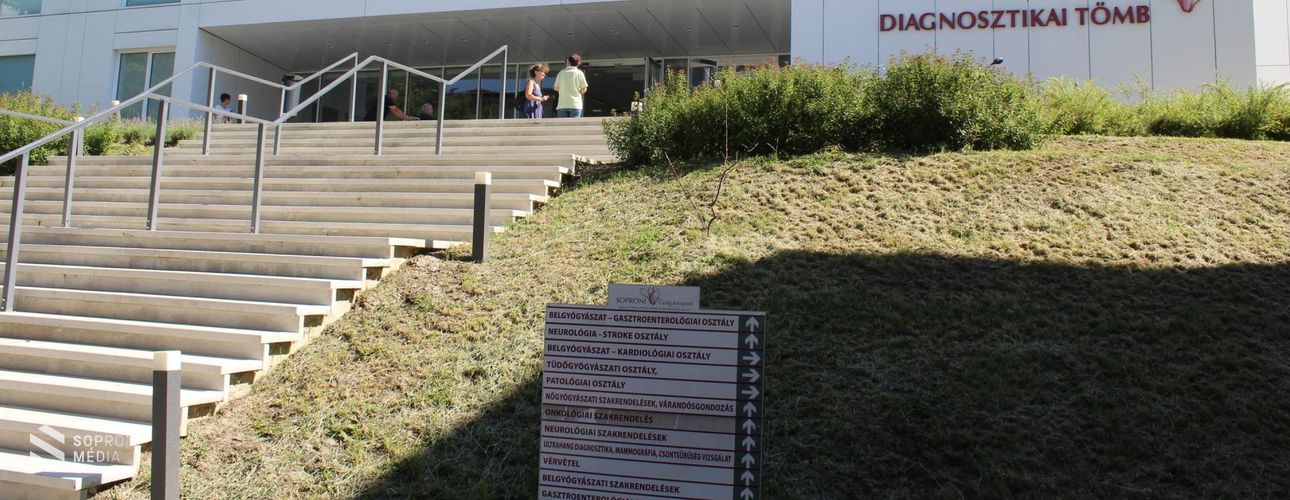 Látogatási tilalom a Soproni Gyógyközpontban