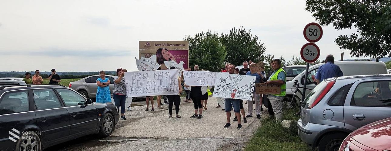 Ágfalvi kishatár: demonstráció és véglegessé vált szabályozás