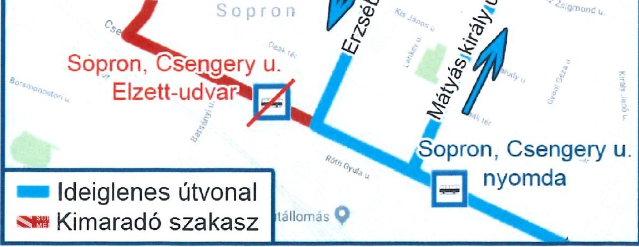 Lezárják a Csatkai utca egy szakaszát