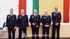Elsőtiszti kinevezéseket adott át a Katasztrófavédelem