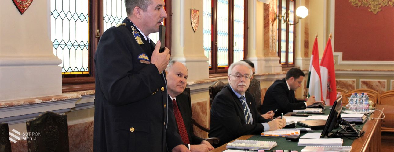 Rendőrkapitányi beszámoló a közgyűlésen