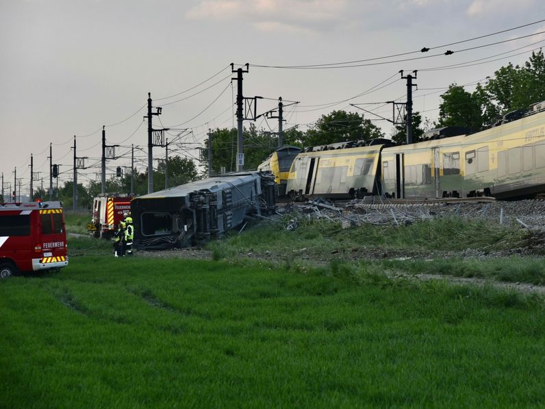 Súlyos vonatbaleset Alsó-Ausztriában