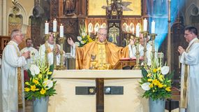 Horváth Imre városplébános aranymiséjét ünnepelték a Szent Mihály-templomban