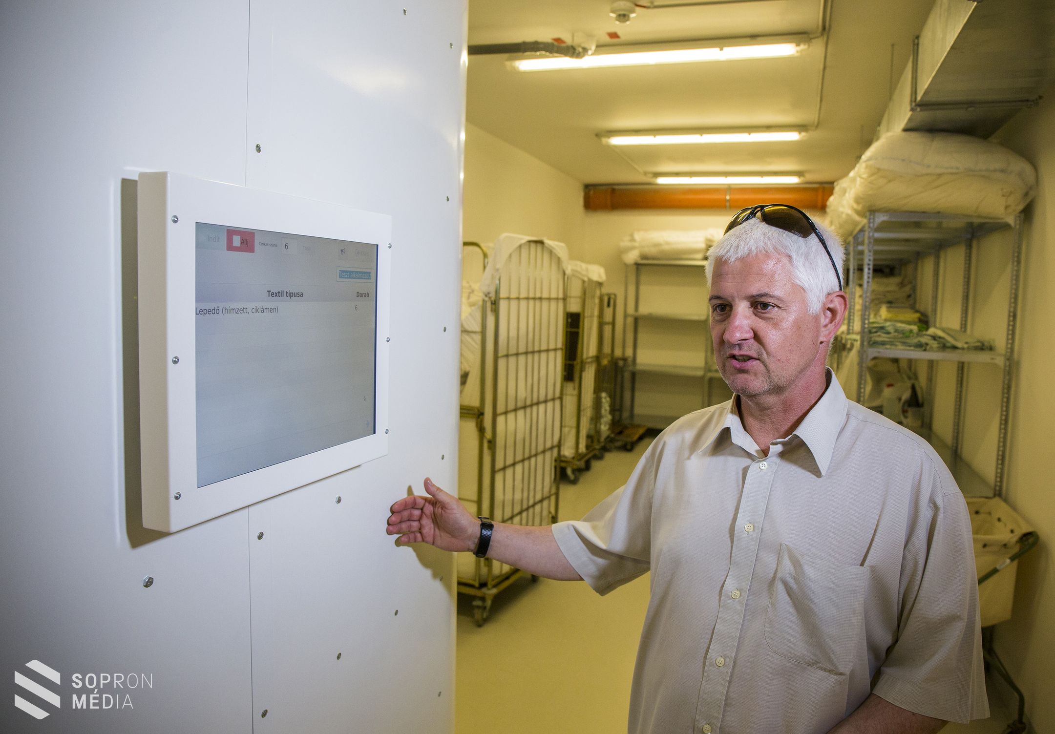 Fejlesztés – Új, minőségi ágynemű kerül minden betegágyra a Soproni Gyógyközpontban