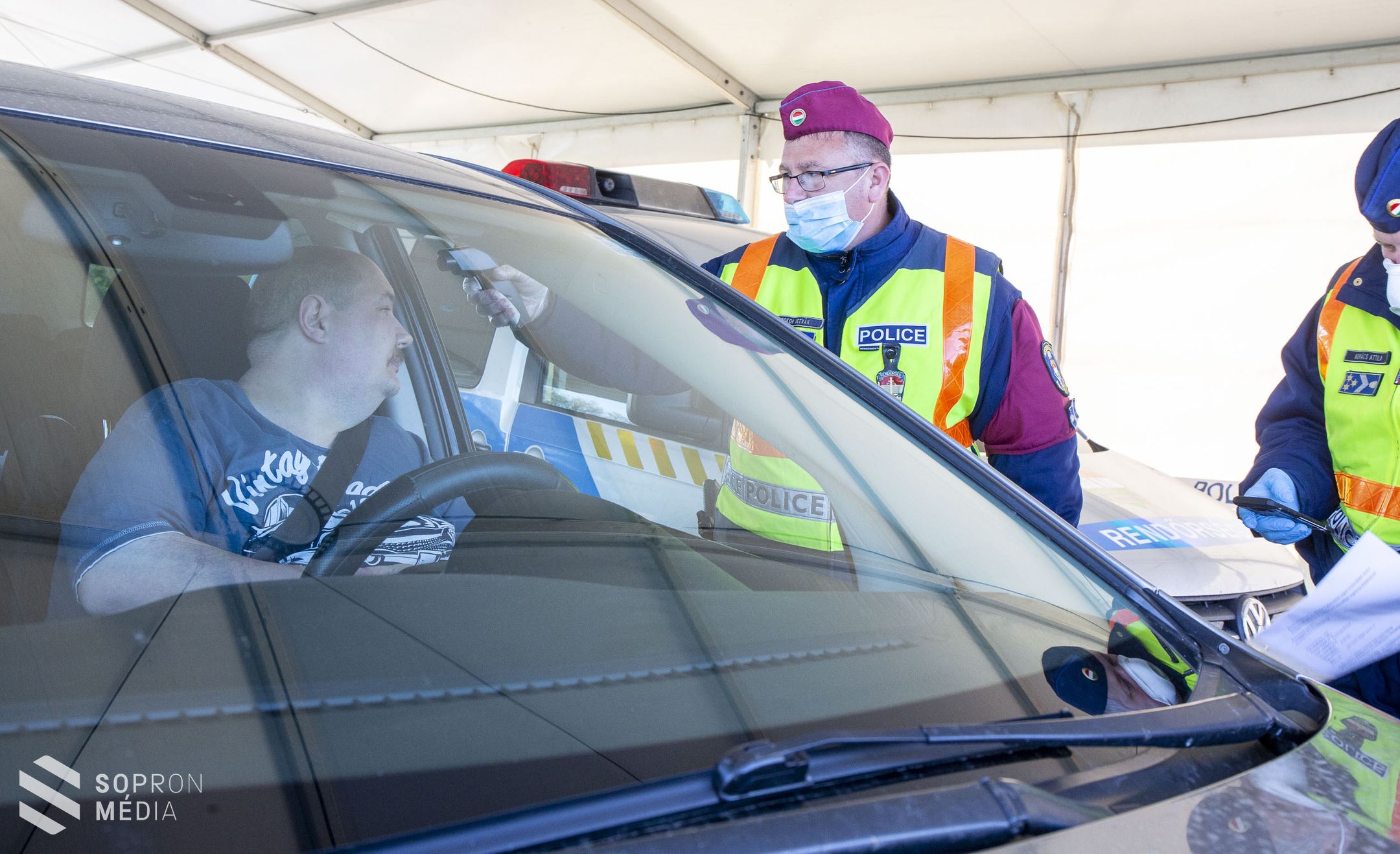 Friss fotók és információk az újranyitott fertőrákosi határátkelőhelyről!