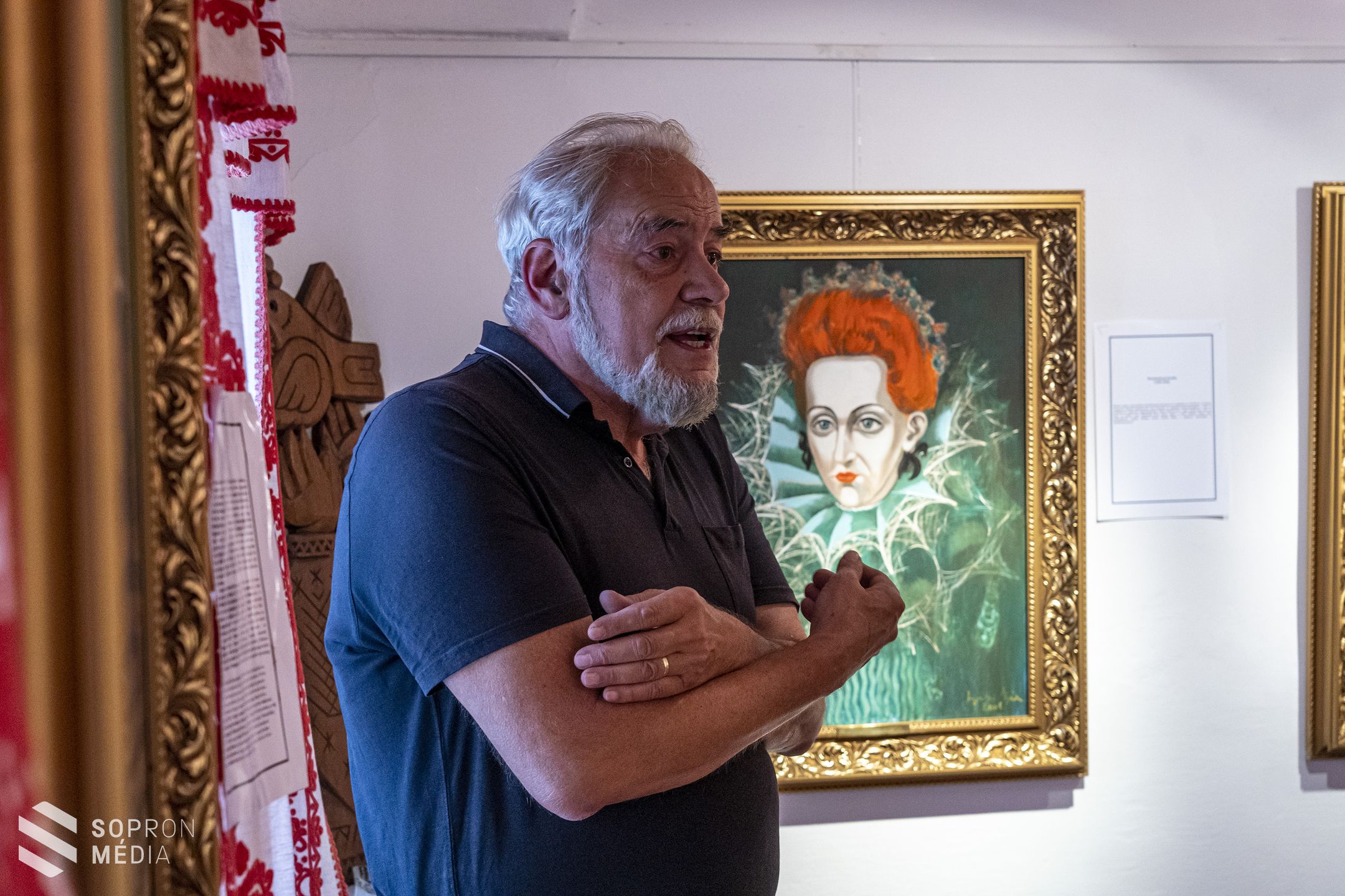 Alföldi László: " Kolozsvártól Bukarestig" című könyvének bemutatóját tartották a soproni Erdélyi Házban