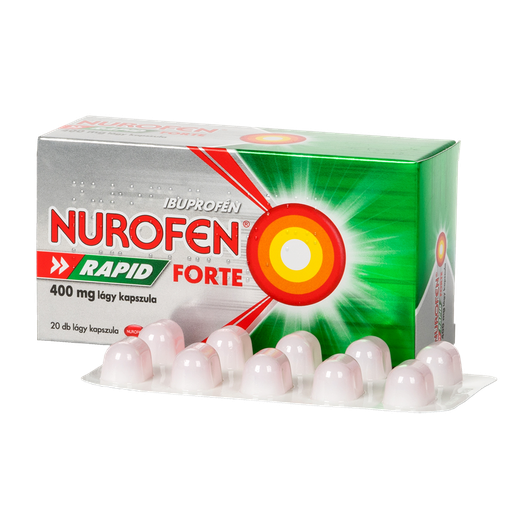 Nurofen Rapid Forte 400 mg lágy kapszula (20x)