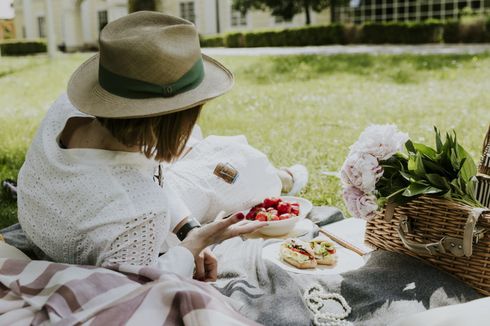 Picknick im Schloss