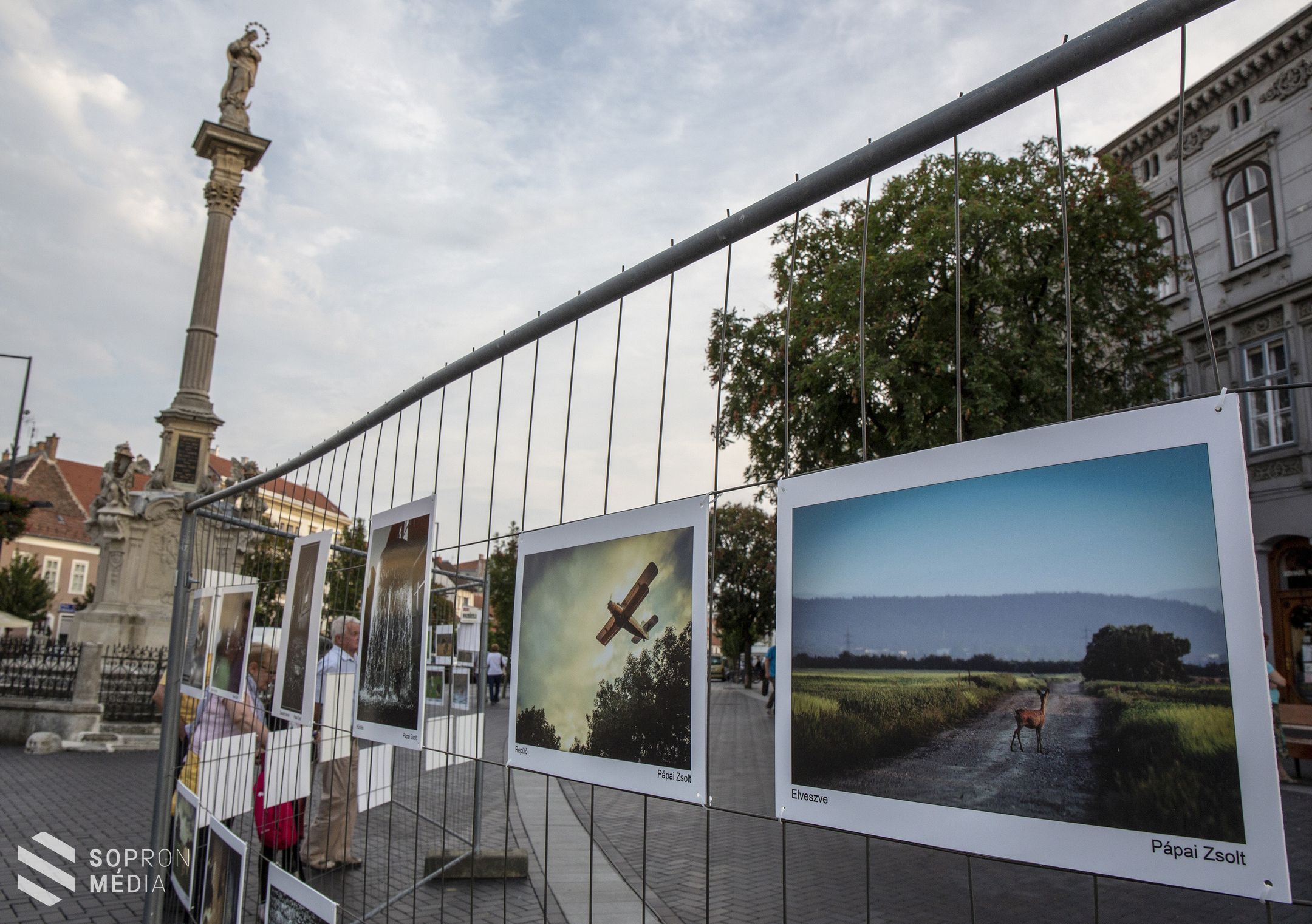 Szabadtéri kiállítás a Magyar Fotográfia Napja alkalmából