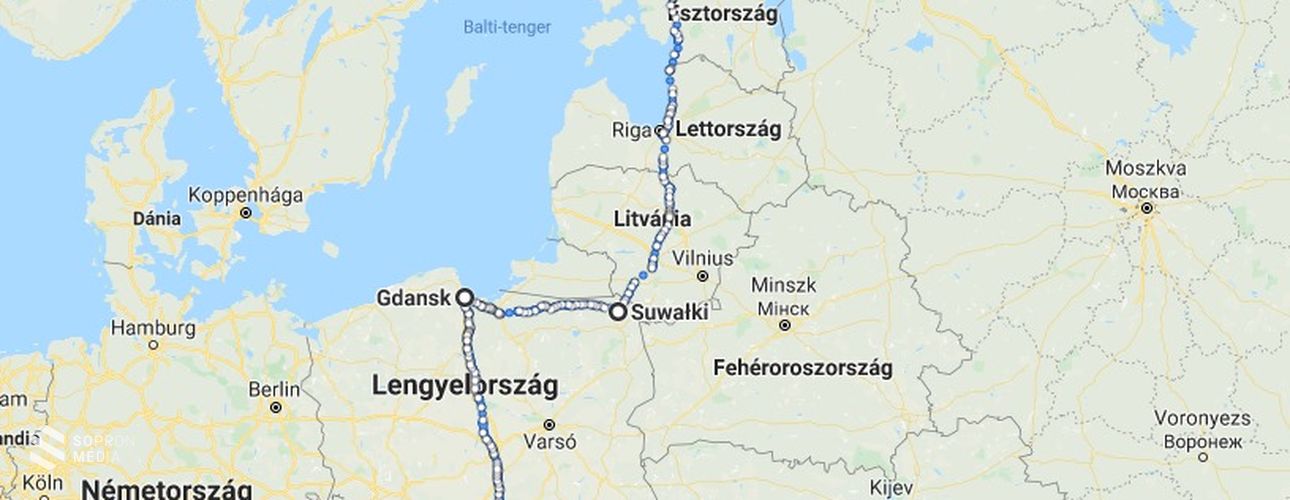 Kapuvártól Helsinkiig két keréken