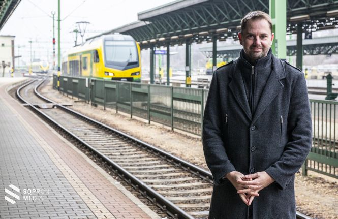 Rázó László, a GYSEV Zrt. szóvivője