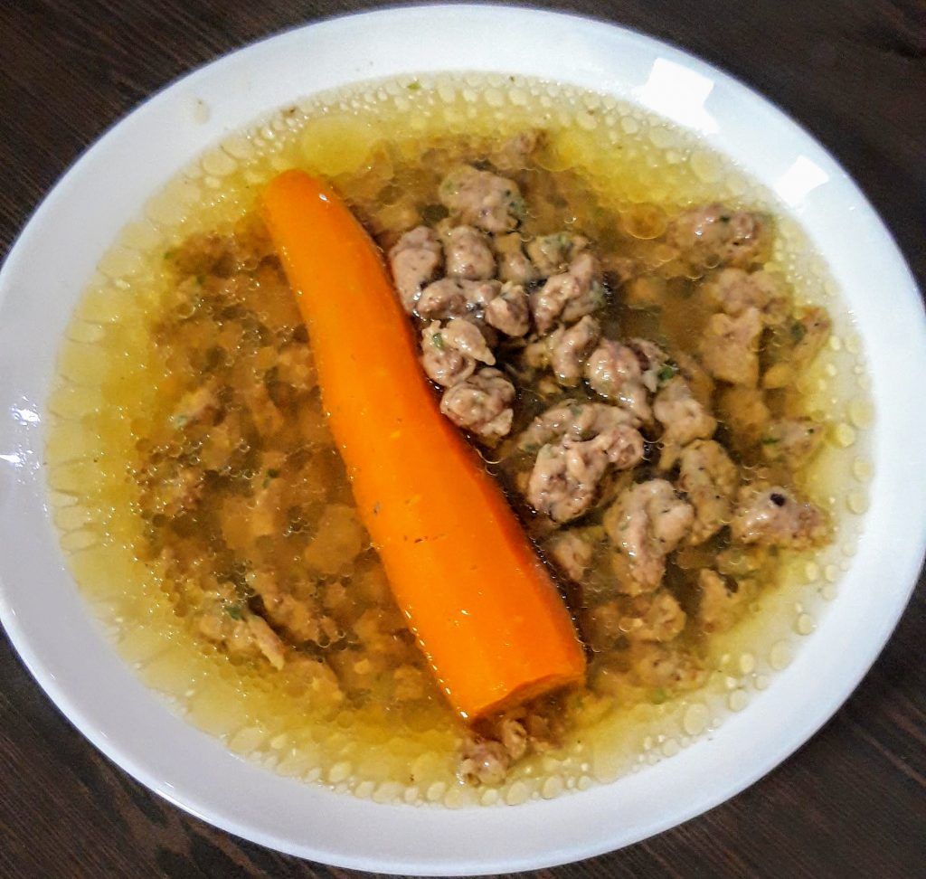 Májgombóc (levesbetét)