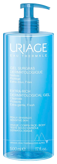 Uriage Gel Surgras Dermatologique tusfürdő (500ml)
