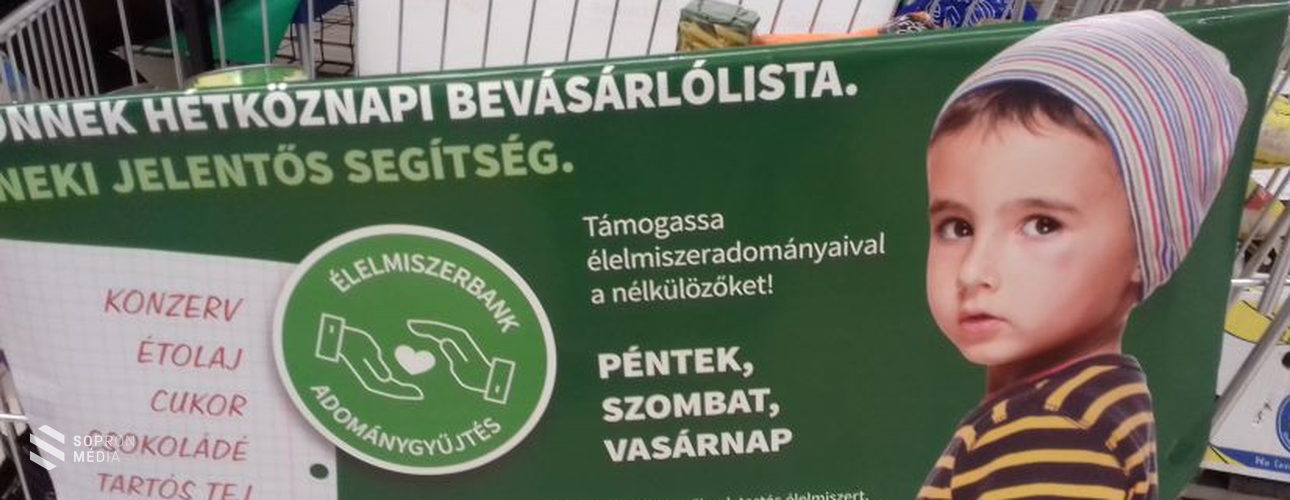 A Rotaract Club Sopron is csatlakozott a Magyar Élelmiszerbank adománygyűjtő akciójához