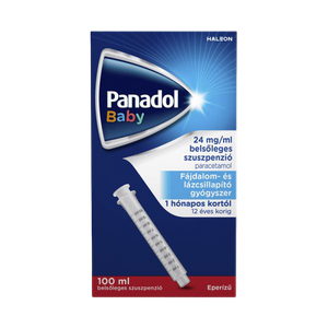 Panadol Baby 24 mg/ml belsőleges szuszpenzió (100ml) termék kép