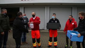 Adomány a Soproni Mentőállomás dolgozóinak