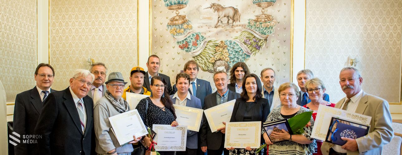 Kitüntették Horváth Ferenc újságírót, a Soproni Téma hetilap főszerkesztőjét