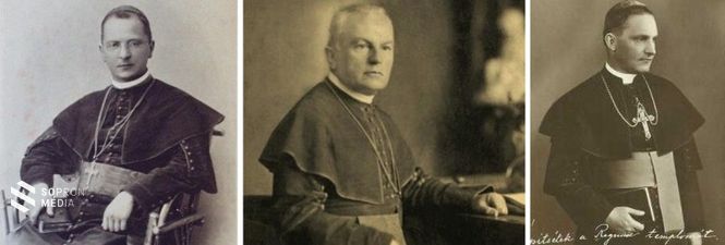  Majláth Gusztáv Károly, Prohászka Ottokár és Shvoy Lajos  