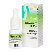 Novorin 0,1% oldatos orrcsepp (10ml)