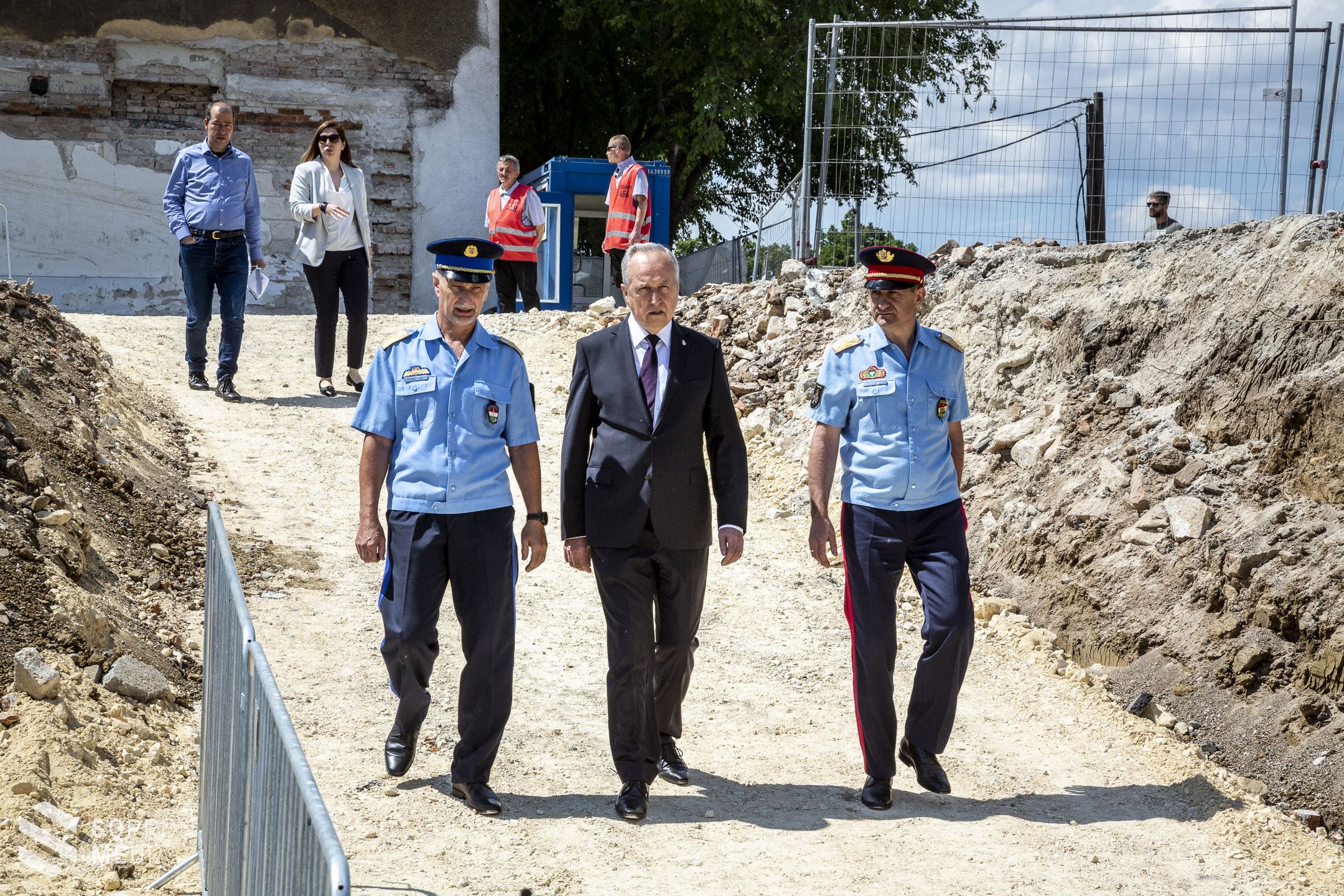 Letették a Sopron Rendészeti Integrált Központ alapkövét