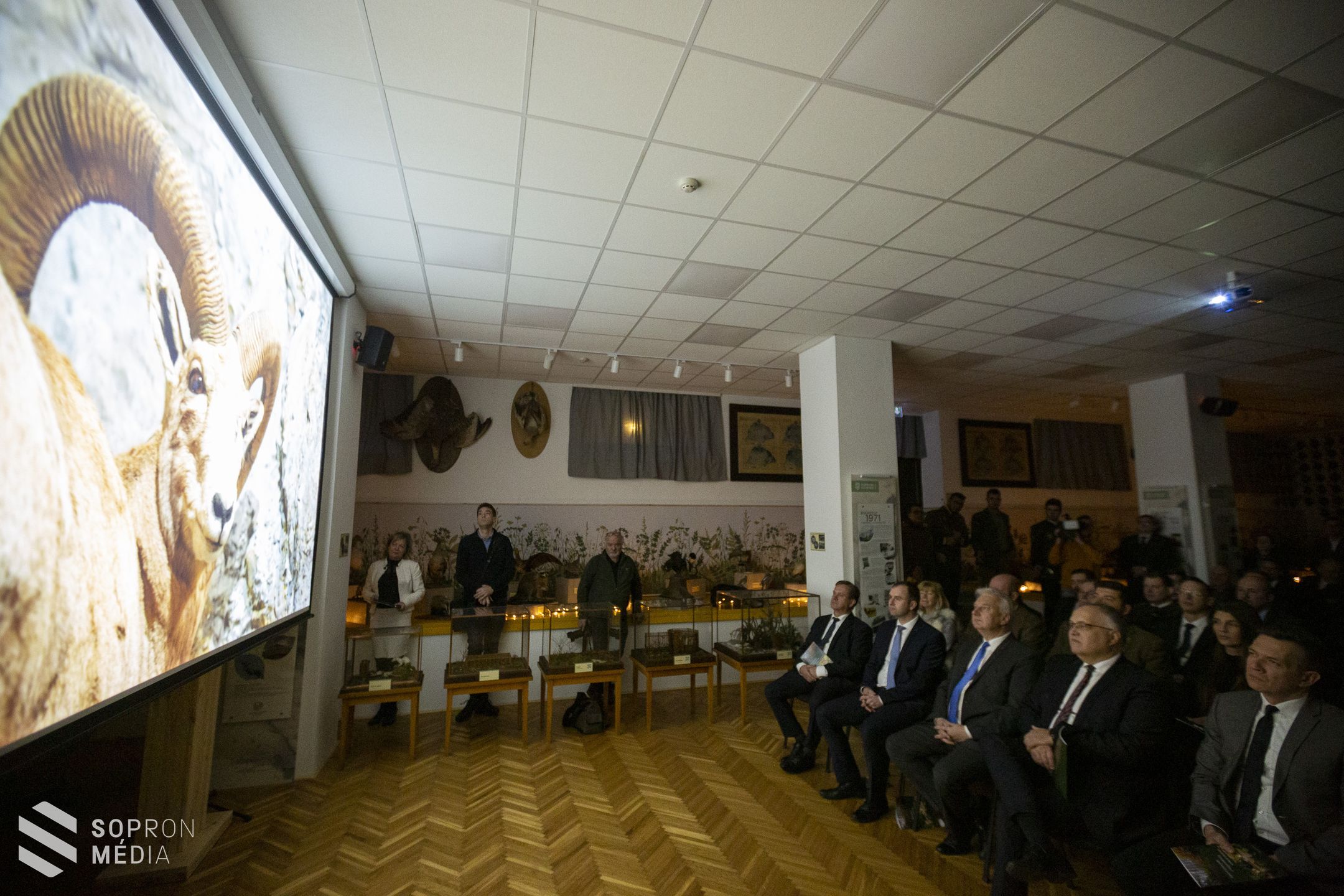 Átadták a Soproni Egyetem megújult Vadgazdálkodási Gyűjteményét