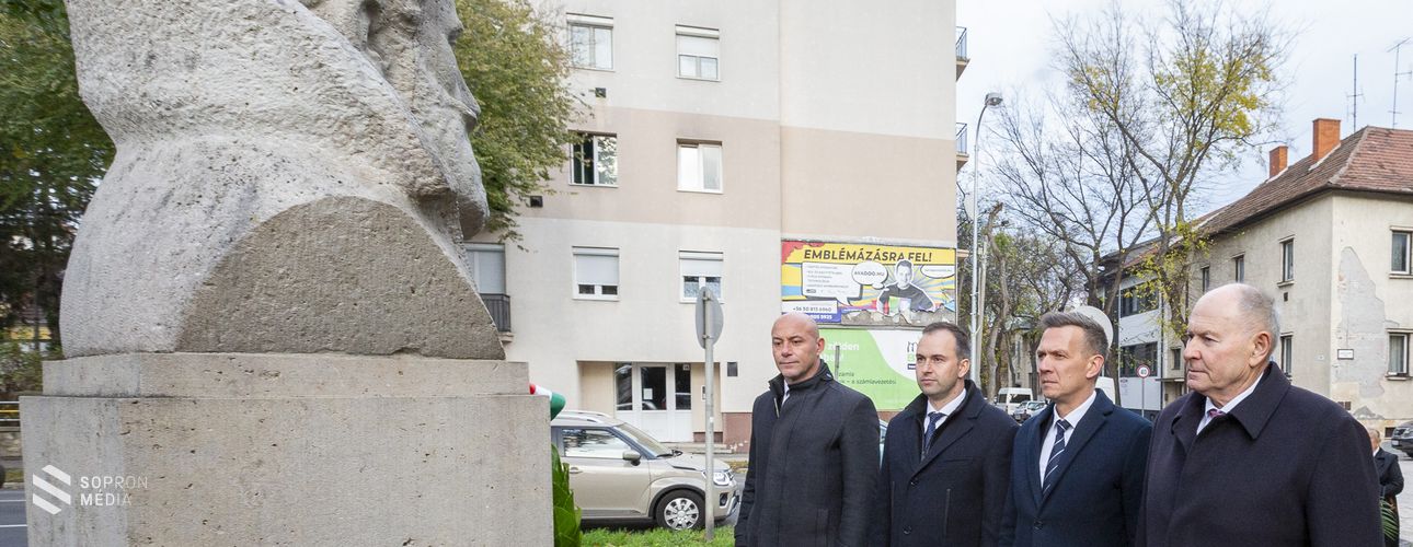 Lackner Kristóf emléke előtt tisztelgett a város