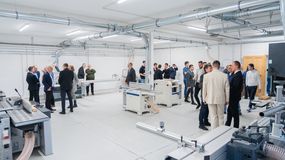 Új faipari műhellyel gazdagodott a Roth Gyula Erdészeti Technikum