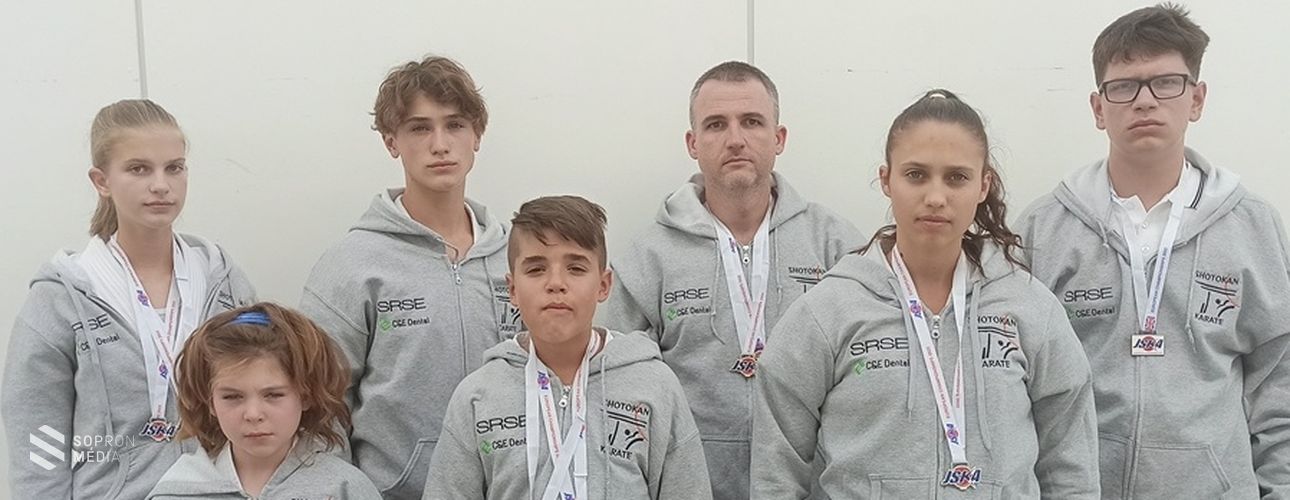 Soproni shotokan karate EB sikerek Guildfordban