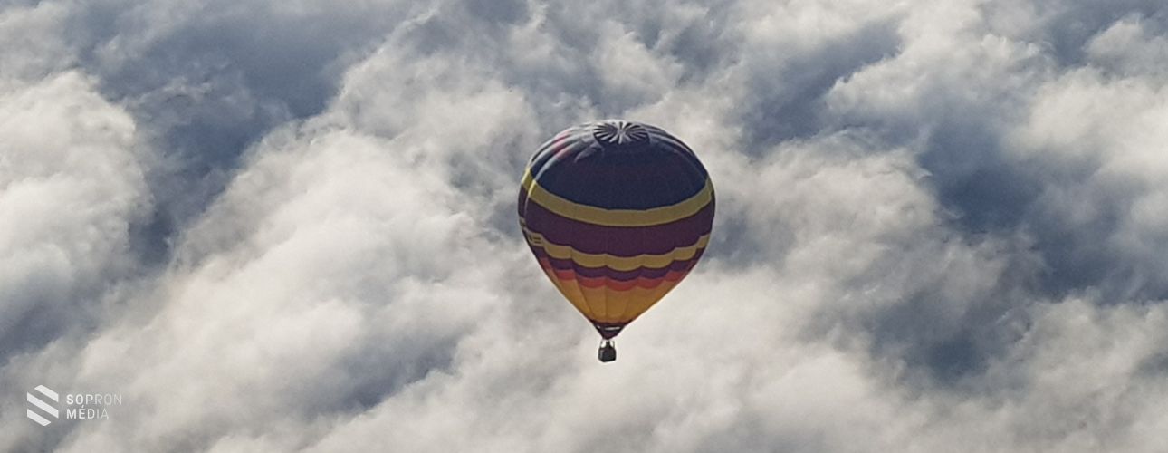 1000 méter magasan is szelik a hőlégballonok Sopron és környéke egét