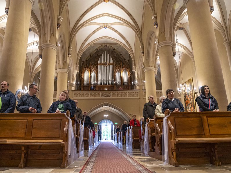 Megáldották a Szent Mihály-templom felújított orgonáját