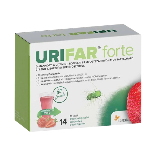 Urifar Forte D-mannóz granulátum (14x tasakban)