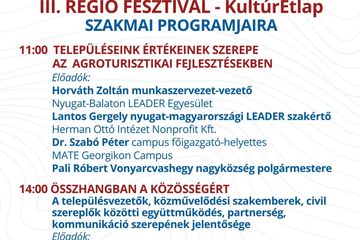 RÉGIÓ FESZTIVÁL - KultúrÉtlap szolgáltatás képe