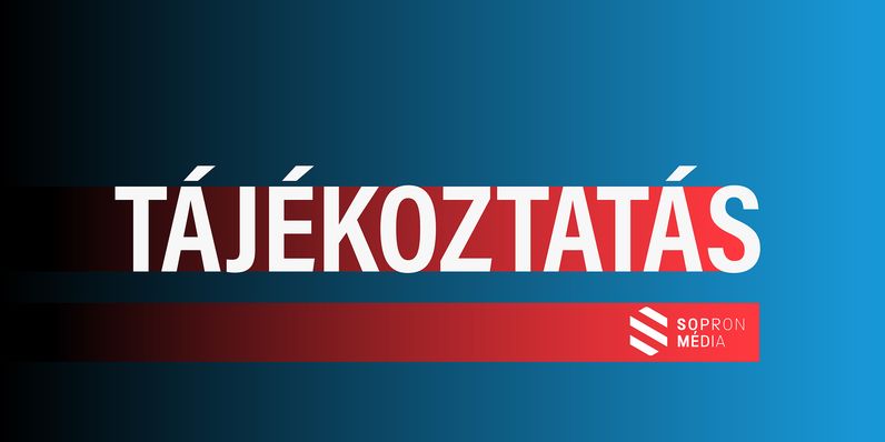 I. fokú vízkorlátozás lépett életbe Sopronban