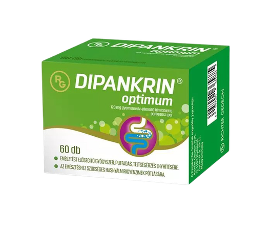 Dipankrin Optimum 120 mg gyomornedv-ellenálló tabl (60x)