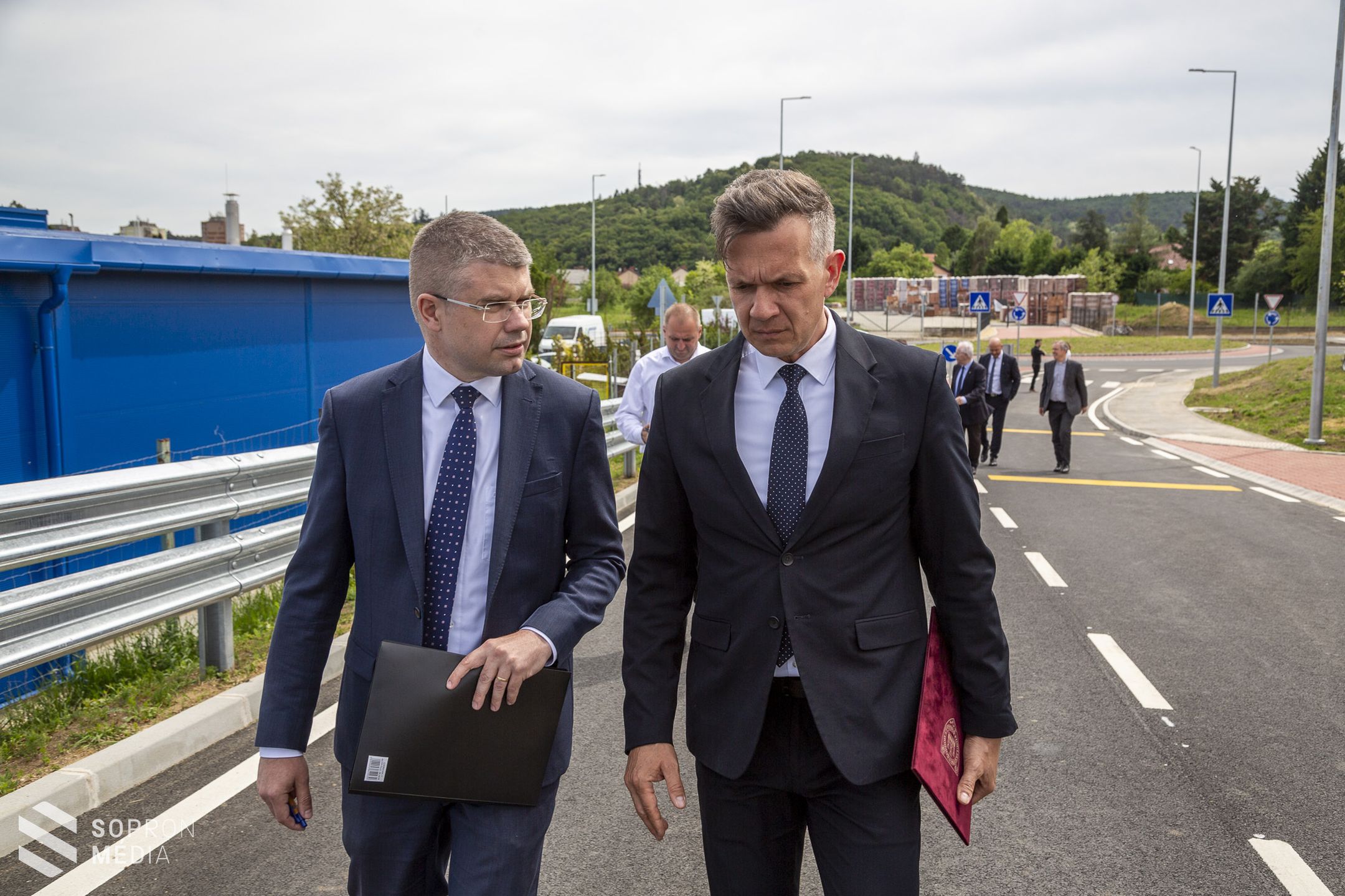 Elkészült az M85-ös gyorsforgalmi úthoz kapcsolódó északnyugati összekötő út