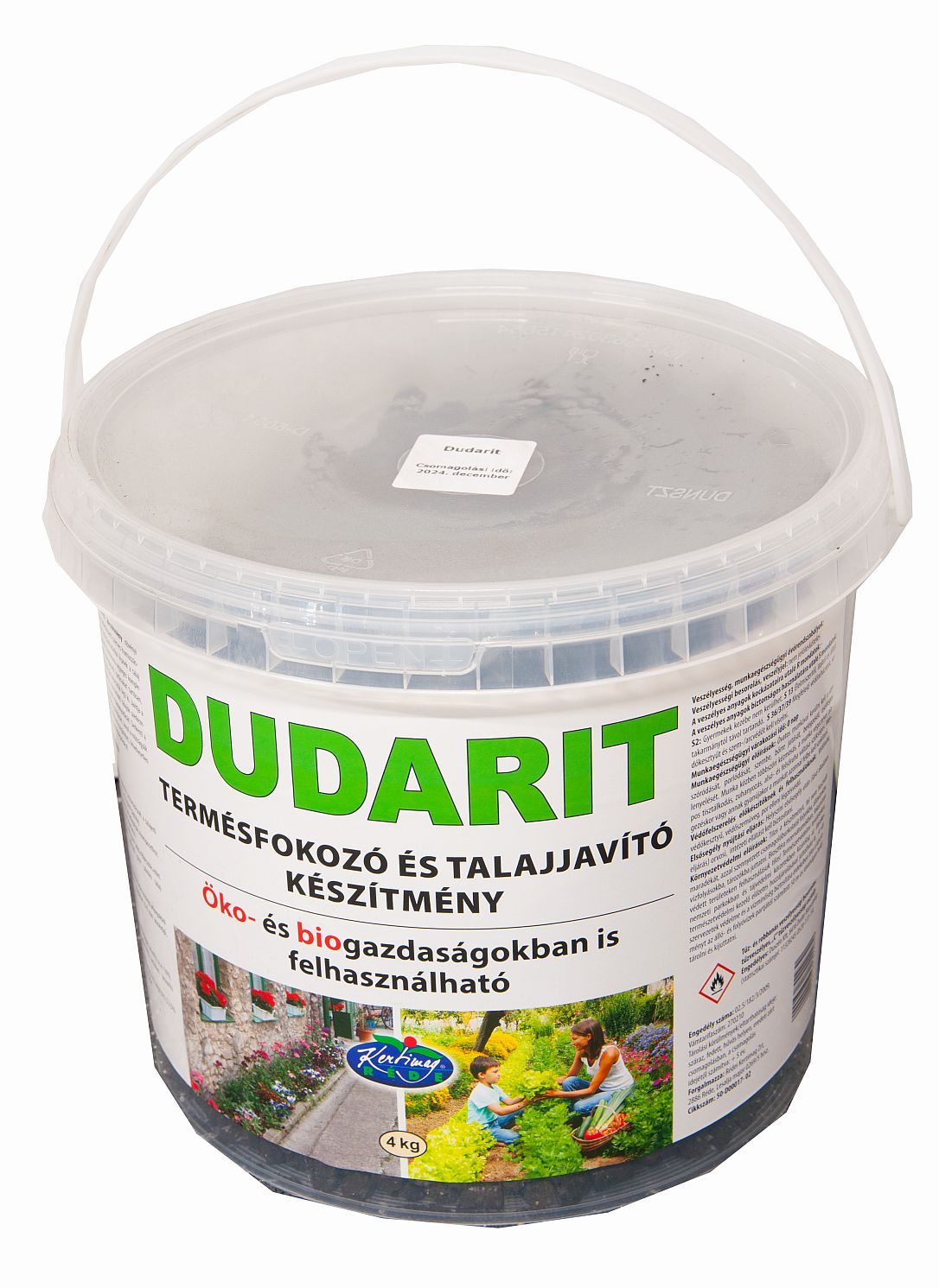 Dudarit ásványi trágya vödrös 4 kg termék képe