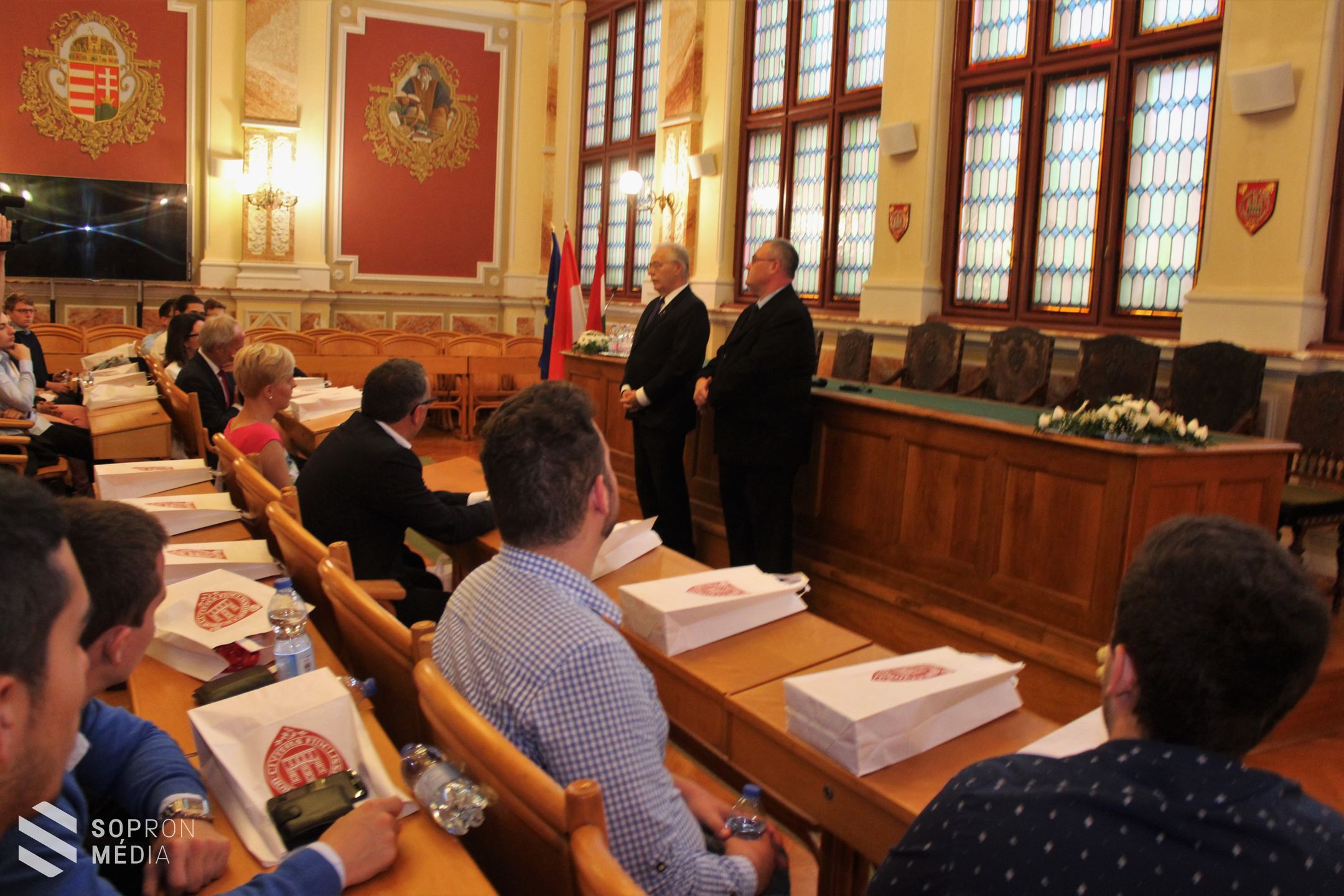 A Magyar-Német Ifjúsági Tábor résztvevői jártak Sopronban