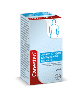 Canesten  10 mg/ml külsőleges oldat (1x20ml) termék kép
