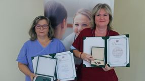 Rangos szakmai elismeréseket vehettek át a Soproni Gyógyközpont dolgozói