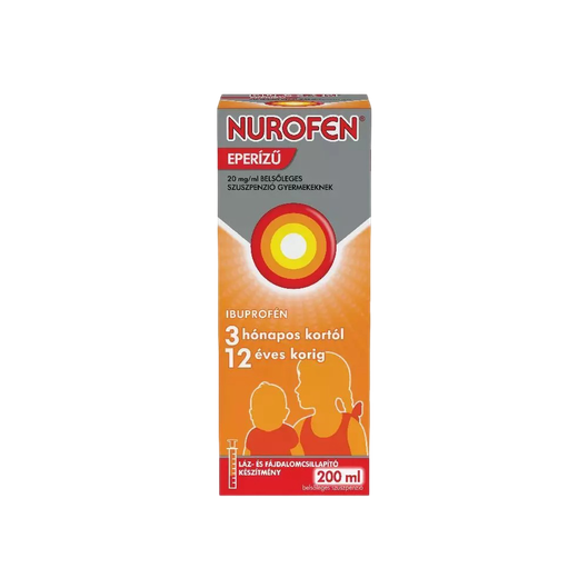 Nurofen  20mg/ml belsől.szuszpenzió gyerm.eperízű (200ml)