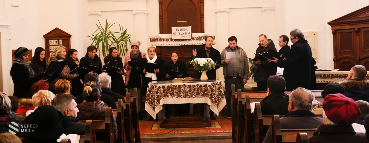 Karácsonyra készülnek a soproni reformátusok is