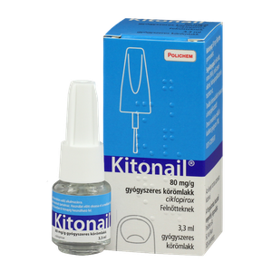 Kitonail 80mg/g gyógyszeres körömlakk (3,3ml) termék kép
