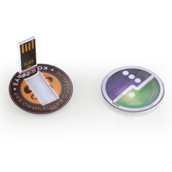 Lavendel kerek pendrive