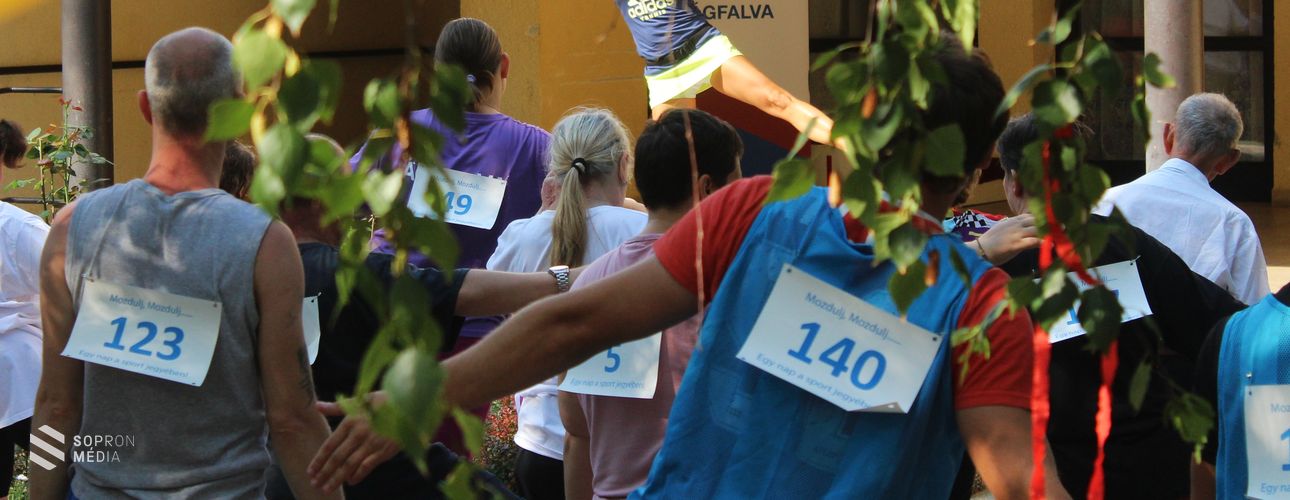 Béres Alexandrával sportoltak Ágfalván