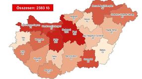 2383 főre nőtt a beazonosított fertőzöttek száma és elhunyt 11 idős krónikus beteg