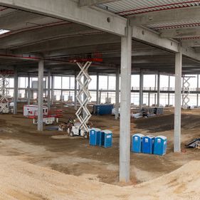 Elérte legmagasabb pontját az új logisztikai központ