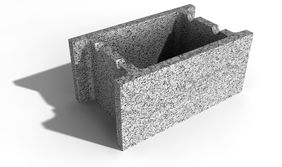 Leier beton zsaluzóelem ZS 40