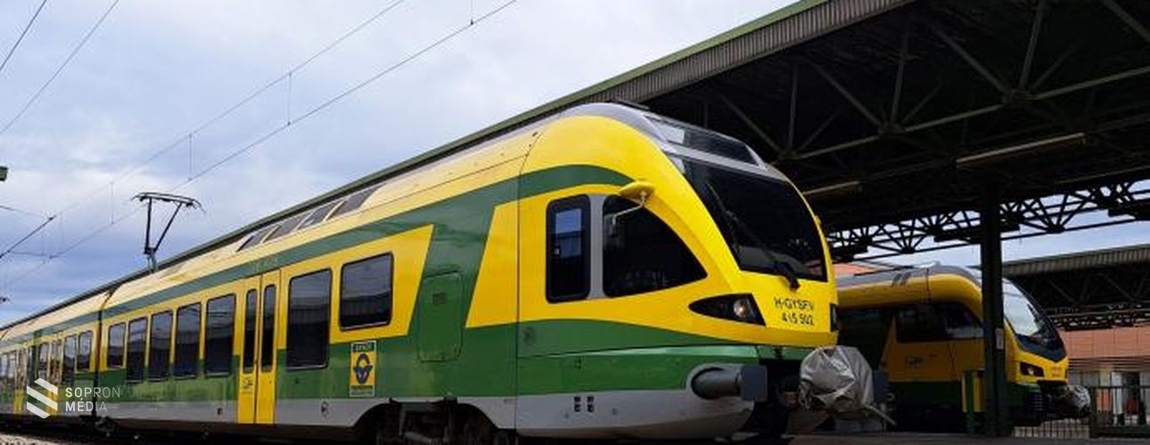 Vágányzári menetrend a Sopron – Szombathely vasútvonalon