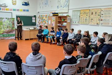 Iskolában az Erdő Program-környezeti nevelés 2024.11.19.