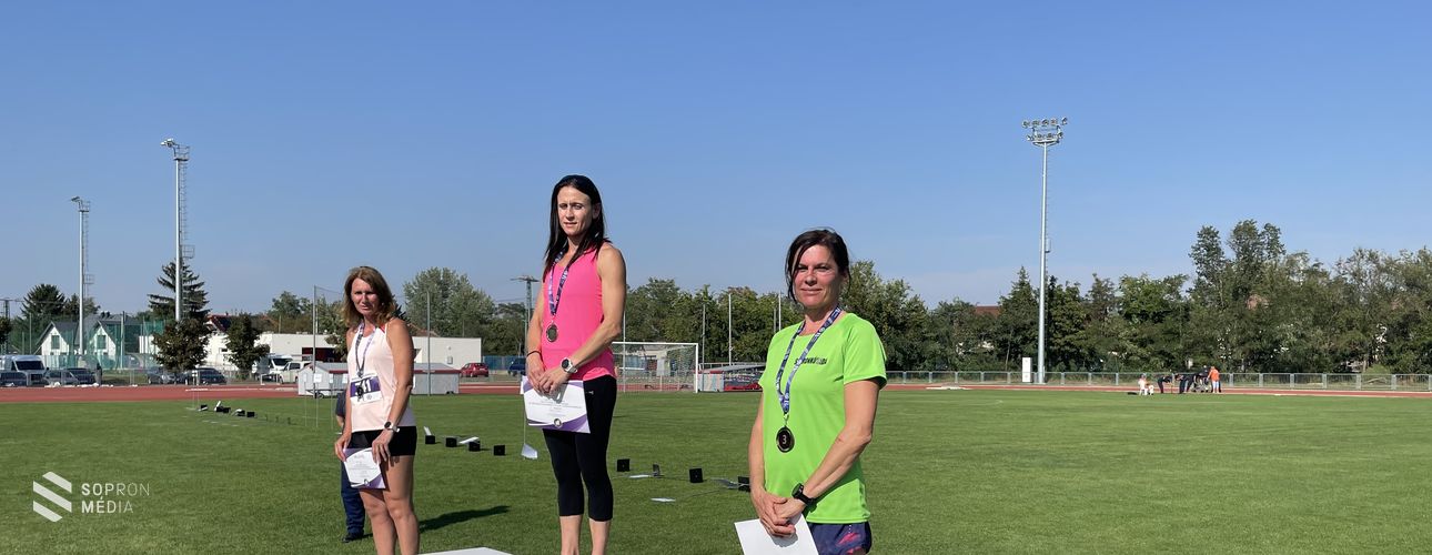 Egyéni harmadik, csapat második helyezés a BM Országos Atlétika Bajnokságon